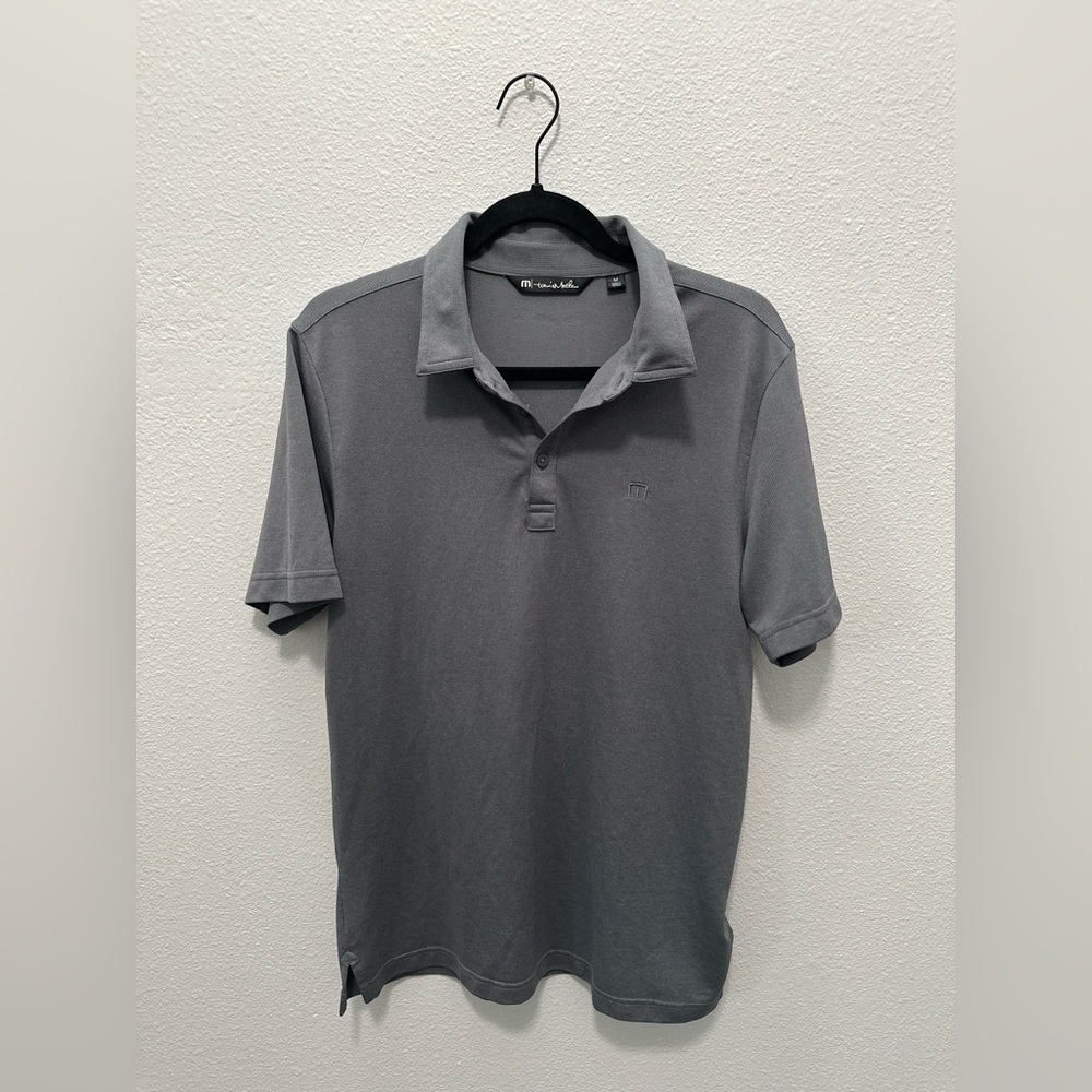 Travis Mathew Gray Golf Polo- M